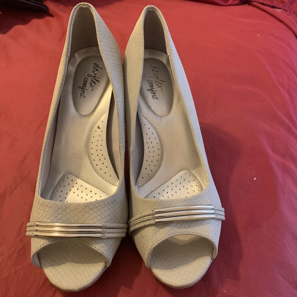 Grey sandals
